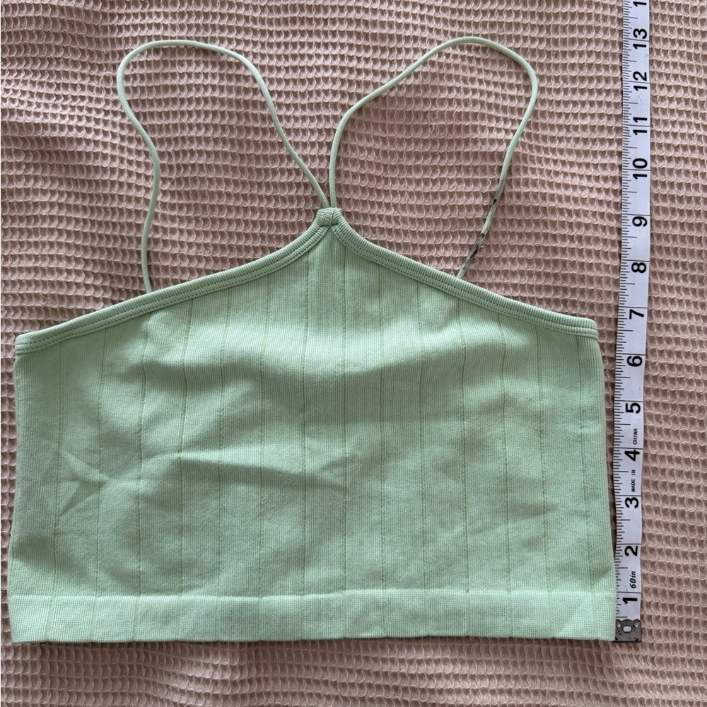 Forever 21 Mint Ribbed Top
